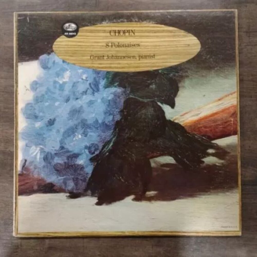 Chopin  Polonaises Vinyl Record with Floral Artwork
